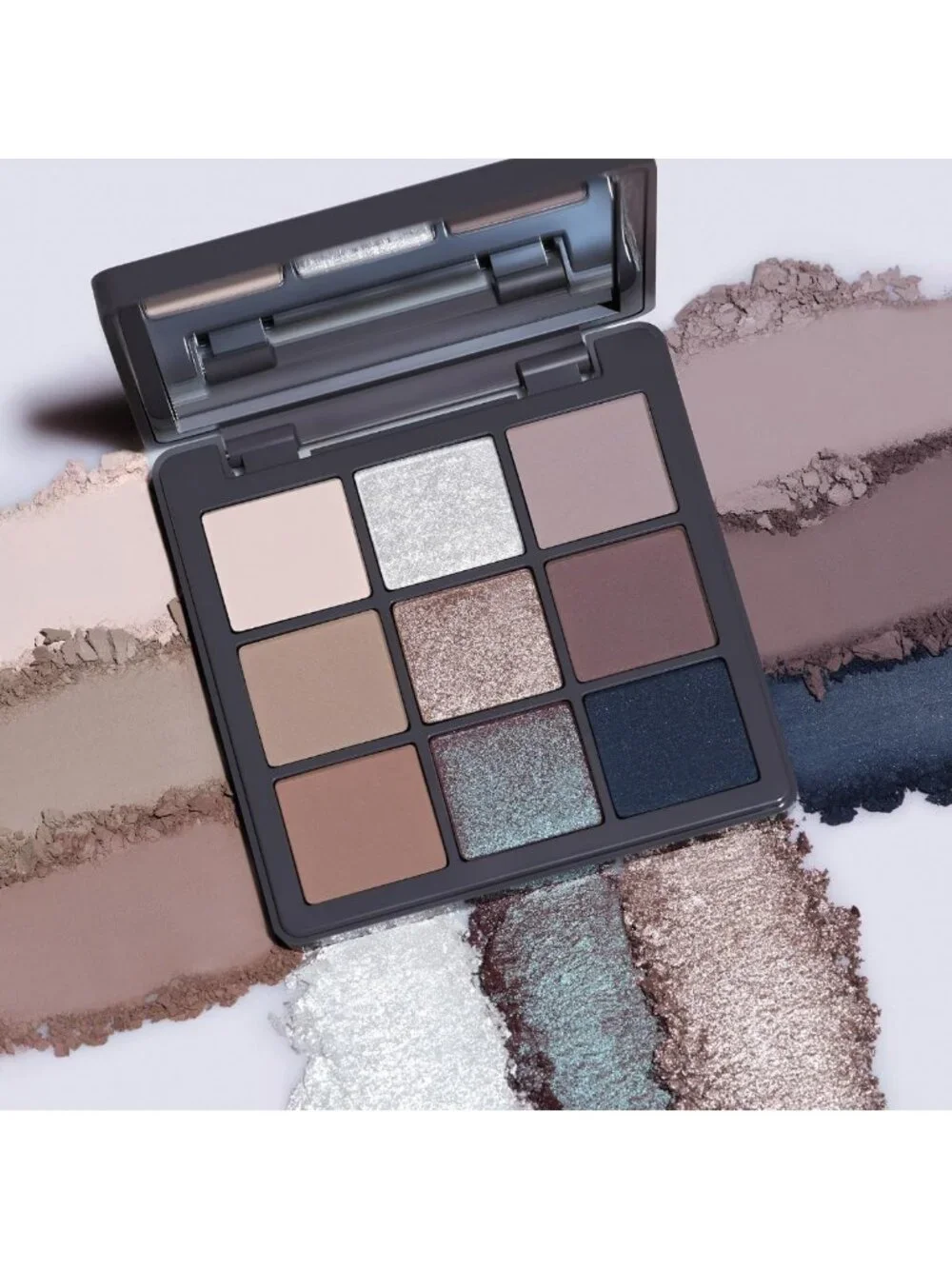 Mini Eyeshadow Palette Set - Matte & Metallic Shades for Stunning Eye Looks